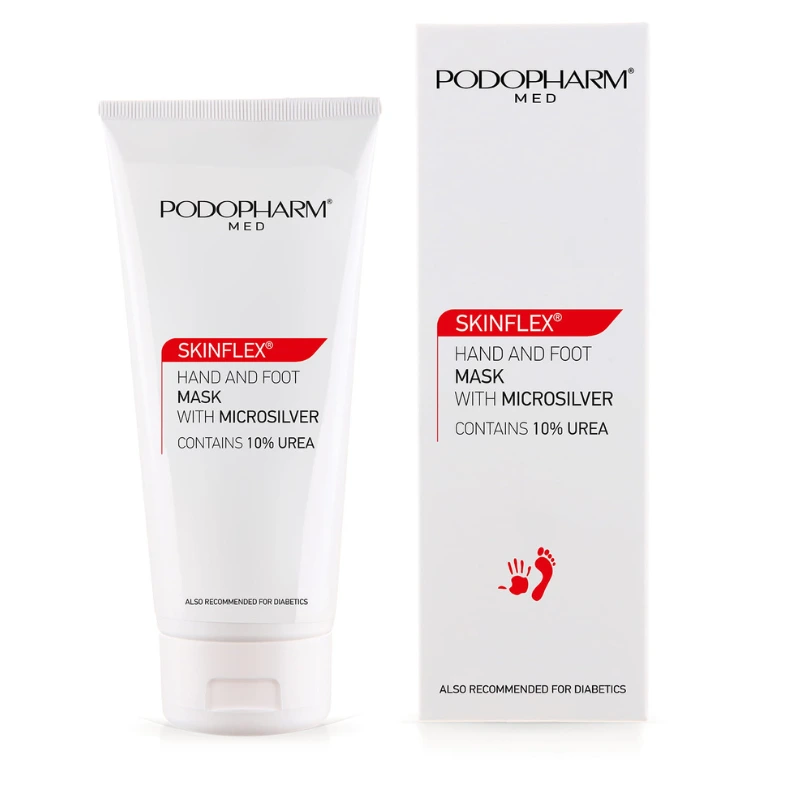 PODOPHARM Maska do dłoni i stóp z mikrosrebrem 100 ml